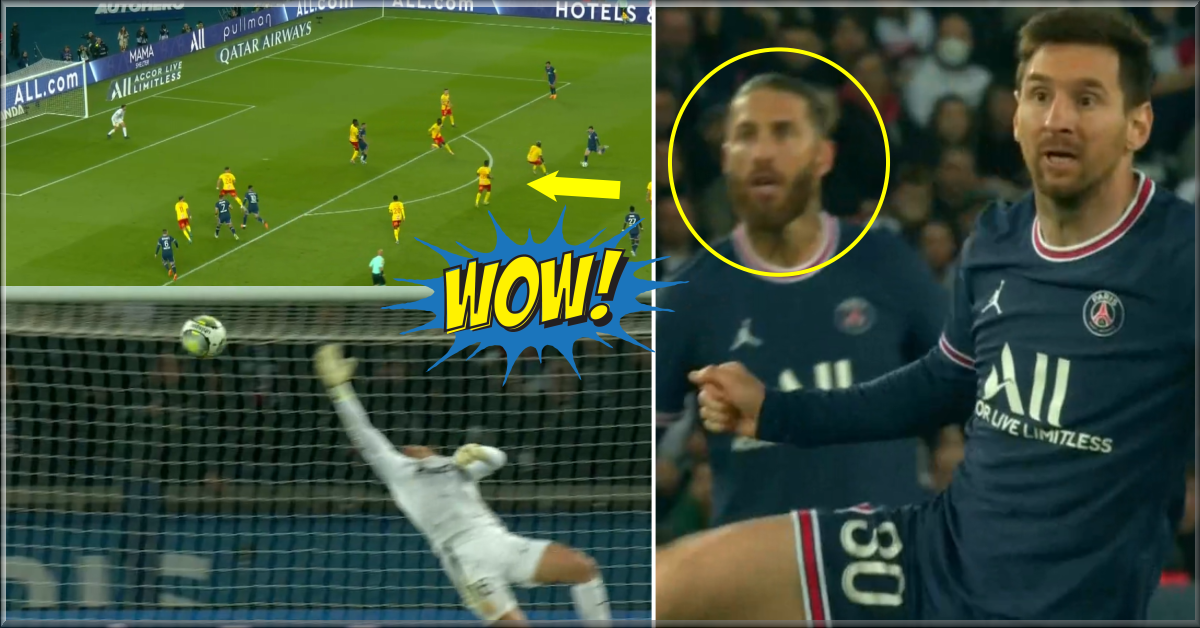VIDEO: Messi skvostným gólem vystřelil titul PSG! Ramosův užaslý výraz je všeříkající